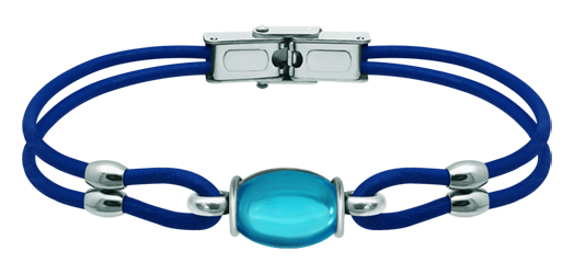 Bracelet en argent et cuir avec cristal ovale de couleur 14x10mm (Bleu)
Referencia: PU2850
Bracelet en cuir de 2 mm d'épaisseur et en argent sterling avec un cabochon de cristal coloré de 14x10 mm.
Medida: 14x10mm. Bracelet en argent et cuir avec cristal ovale de couleur 14x10mm (Bleu)
Referencia: PU2850
Bracelet en cuir de 2 mm d'épaisseur et en argent sterling avec un cabochon de cristal coloré de 14x10 mm.
Medida: 14x10mm.