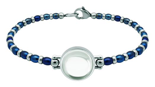 Pulsera de plata y acero con cristal de colores 14mm
Referencia: PU2858
Pulsera de bolas de acero y plata de ley con un cabujón de cristal de colores de 14mm.
Medida: 16x16mm. Pulsera de plata y acero con cristal de colores 14mm
Referencia: PU2858
Pulsera de bolas de acero y plata de ley con un cabujón de cristal de colores de 14mm.
Medida: 16x16mm.