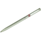 Portaminas de plata con emblema de ArquitecturaReferencia: BL0097Elegante portaminas de plata de estilo clásico, decorado con un diseño de textura geométrica fina.Ideal para regalos, ocasiones especiales o uso profesional.El capuchón y el cuerpo están fabricados en plata de ley maciza con acabado en brillo.El sistema de carga de minas es compatible con recambios estandar.El cierre es de tipo giratorio y retractil.Fabricado íntegramente en Alemania.Se puede personalizar con el nombre grabado en relieve.Medida: 140x9mm.