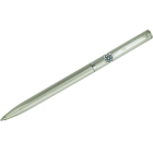 Silver mechanical pencil with enameled Charro buttonRef. code: BL0112Elegant silver mechanical pencil in classic style, decorated with a fine geometric textured design.Ideal for gifts, special occasions or professional use.The cap and body are made of solid sterling silver with a shiny finish.The mine loading system is compatible with standard refills.The closure is of the swivel and retractable type.Manufactured entirely in Germany.It can be personalized with the name engraved in relief.Size: 140x9mm.