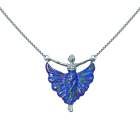 Colgante de plata Art Nouveau "Bailarina"Referencia: CO0033Colgante Art Nouveau fabricado en plata de 1ª ley.Vestido esmaltado a mano.Piezas de museo inspiradas en las obras mas representativas del movimiento Art Nouveau y Art Déco, y del modernismo de finales del siglo XIX y principios del siglo XX.Medida: 31x40mm.