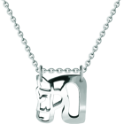 Colgante de plata y acero "Silueta de Caballo"Referencia: CO1887Colgante fabricado en plata de ley y acero pulido.Medida: 20x20mm.