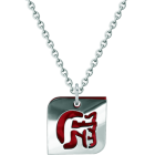 Colgante de plata y acero "Silueta de Caballo calada"Referencia: CO1888Colgante fabricado en plata de ley y acero pulido esmaltado.Medida: 18x18mm.