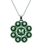 Colgante Botón Charro personalizado en plata y aceroReferencia: CO1959Colgante fabricado en plata de ley y acero pulido suave al tacto, personalizado con inicial de su nombre esmaltada al horno.Medida: 39x39mm.