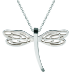 Pendentif libellule Art Nouveau en acier et nacreReferencia: CO1965Pendentif en acier poli lisse et cellulose de nacre.Pièces de musée inspirées des œuvres les plus représentatives des mouvements Art nouveau et Art déco, et du modernisme de la fin du XIXe siècle et du début du XXe siècle.Medida: 60x40mm.