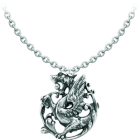 Pendentif Art Nouveau Dragon en argentReferencia: CO2035Pendentif en forme de dragon de style Art Nouveau en argent sterling.Pièces de musée inspirées des œuvres les plus représentatives des mouvements Art nouveau et Art déco, et du modernisme de la fin du XIXe siècle et du début du XXe siècle.Medida: 20x22mm.