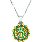 Colgante Botón Charro Oro esmaltado 30mmReferencia: CO2038Colgante de Botón Charro de Salamanca chapado en oro y esmaltado al horno.Medida: 30x30mm.