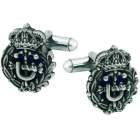 "Industrial engineer" silver and steel cufflinksRef. code: GE0379Industrial engineer cufflinks made of sterling silver and stainless steelSize: 16x20mm.