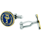 Round gold cufflinks "Pharmacy"Ref. code: GE0406Cufflinks with Pharmacy shield, carved in low relief in 18 kt gold and enameled in the oven, completing a meticulous work of great quality.We have all professions and careers available: Advocacy (Lawyer / Law), Commercial Agent, Quantity Surveyor, Architect (Architecture), ATS (Nursing), Fine Arts, Biological Sciences (Biology), Exact Sciences, Physical Sciences, Political Sciences, Political and Economic Sciences, Chemical Sciences, Commerce, Draftsman, Economics, Business, Pharmacy, Philosophy and Letters, Geography, Geological (Geology), Social Graduate, Computer Science, Agricultural Engineering, Civil Engineering, Electronic Engineering, Forestry Engineering, Mining Engineering, Naval Engineering, Higher Industrial Engineering, Industrial Technical Engineering, Telecommunications Engineering, Textile Engineering, Jewelry, Teaching, Medicine, Music, Psychology, Topography, Dentistry, Optics, Journalism, Veterinary Medicine.And if we don't have yours, please contact us.Size: 18x18mm.