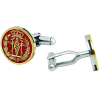 Boutons de manchette ronds en or "Ingénieurs en télécommunications"Referencia: GE0406Boutons de manchette avec les armoiries de l'ingénieur des télécommunications, sculptées en bas-relief dans l'or 18 carats et émaillées au four, complétant ainsi un travail minutieux de grande qualité.Toutes les professions et carrières sont disponibles : Avocat, Agent commercial, Métreur, Architecte, ATS, Beaux-Arts, Sciences biologiques, Sciences exactes, Sciences physiques, Sciences politiques, Sciences politiques et économiques, Sciences chimiques, Commerce, Dessinateur, Economie, Gestion, Pharmacie, Philosophie et Lettres, Géographie, Géologie, Sciences sociales, Informatique, Génie agricole, Génie civil, Génie électronique, Génie forestier, Génie minier, Génie naval, Génie industriel supérieur, Génie technique industriel, Génie des télécommunications, Génie textile, Bijouterie, Enseignement, Médecine, Musique, Psychologie, Topographie, Odontologie, Optique, Journalisme, Médecine vétérinaire.Et si nous n'avons pas le vôtre, n'hésitez pas à nous contacter.Medida: 18x18mm.