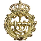 "Industrial engineer" gold plated badgeRef. code: IS0111Industrial engineer pin badge gold plated.Size: 17x21mm.