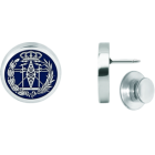 "Telecommunications Engineer" professional badge made of steel and aluminumRef. code: IS0142Telecommunications Engineer badge carved from aluminum, hand-enameled, and mounted on smooth-to-the-touch polished steel.We have all professions and careers available: Advocacy (Lawyer / Law), Commercial Agent, Quantity Surveyor, Architect (Architecture), ATS (Nursing), Fine Arts, Biological Sciences (Biology), Exact Sciences, Physical Sciences, Political Sciences, Political and Economic Sciences, Chemical Sciences, Commerce, Draftsman, Economics, Business, Pharmacy, Philosophy and Letters, Geography, Geological (Geology), Social Graduate, Computer Science, Agricultural Engineering, Civil Engineering, Electronic Engineering, Forestry Engineering, Mining Engineering, Naval Engineering, Higher Industrial Engineering, Industrial Technical Engineering, Telecommunications Engineering, Textile Engineering, Jewelry, Teaching, Medicine, Music, Psychology, Topography, Dentistry, Optics, Journalism, Veterinary Medicine.And if we don't have yours, please contact us.Size: 16x16mm.