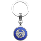 Llavero "Ingeniero de caminos"Referencia: LL0002Llavero fabricado en plata de 1ª ley.Escudo del colegio de Ingenieros de Caminos.Medida: 25x47mm.