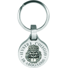 Porte-clés « Avocat » en argent et aluminiumReferencia: LL0346Porte-clés orné du blason du Barreau, en argent massif sur une plaque d'aluminium de 5 mm d'épaisseur.Medida: 30x30mm.