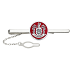 "Heraldic shield" tie barRef. code: PA0033Tie bar made of sterling silver.Heraldic shield enameled in red.Size: 60x19mm.