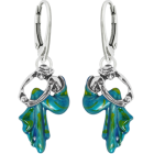 Boucles d'oreilles Art Nouveau en argent "Femme assise"Referencia: PE0015Boucles d'oreilles Art nouveau en argent sterling.Robe émaillée bleu, vert ou ambrePièces de musée inspirées des œuvres les plus représentatives des mouvements Art nouveau et Art déco, et du modernisme de la fin du XIXe siècle et du début du XXe siècle.Medida: 12x22mm.