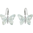 Boucles d'oreilles "papillon" Art Nouveau en argent et nacreReferencia: PE1608Boucles d'oreilles papillon Art Nouveau avec ailes en nacre et corps en argent.Pièces de musée inspirées des œuvres les plus représentatives des mouvements Art nouveau et Art déco, et du modernisme de la fin du XIXe siècle et du début du XXe siècle.Medida: 32x22mm.