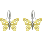 Earrings "Butterfly" Art Nouveau in gold and silverRef. code: PE1683Art Nouveau butterfly earrings with gold plated wings and sterling silver body.Museum pieces inspired by the most representative works of the Art Nouveau and Art Deco movements, and the modernism of the late nineteenth and early twentieth centuries.Size: 32x22mm.