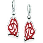 Art Nouveau Butterflies earrings in steel and mother-of-pearlRef. code: PE3297Earrings made of polished steel smooth to the touch and mother-of-pearl cellulose.Museum pieces inspired by the most representative works of the Art Nouveau and Art Deco movements, and the modernism of the late nineteenth and early twentieth centuries.Size: 18x37mm.