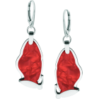 Art Deco Butterfly Earrings in steel and mother-of-pearlRef. code: PE3298Earrings made of polished steel smooth to the touch and mother-of-pearl cellulose.Museum pieces inspired by the most representative works of the Art Nouveau and Art Deco movements, and the modernism of the late nineteenth and early twentieth centuries.Size: 18x37mm.