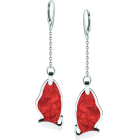 Art Deco Butterfly Earrings in steel and mother-of-pearlRef. code: PE3305Earrings made of polished steel smooth to the touch and mother-of-pearl cellulose.Museum pieces inspired by the most representative works of the Art Nouveau and Art Deco movements, and the modernism of the late nineteenth and early twentieth centuries.Size: 18x37mm.