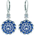 Charro Button Enameled silver earrings with moissaniteRef. code: PE3357Earrings made of baked enameled sterling silver with a 5mm brilliant cut moissanite.Moissanite is a precious gemstone created in a laboratory that has earned a special place in jewelry for its beauty and unique qualities, it dazzles for its brilliance superior to diamond and its great resistance (9.25 on the Mohs scale).Originally discovered in a meteorite at the end of the 19th century, this 