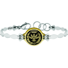 Gold and steel plated bracelet "Agronomist Engineer"Ref. code: PU2765Stainless steel bracelet with the coat of arms of the Agronomist Engineer carved in low relief, gold plated and stove enameled.We have all professions and careers available: Advocacy (Lawyer / Law), Commercial Agent, Quantity Surveyor, Architect (Architecture), ATS (Nursing), Fine Arts, Biological Sciences (Biology), Exact Sciences, Physical Sciences, Political Sciences, Political and Economic Sciences, Chemical Sciences, Commerce, Draftsman, Economics, Business, Pharmacy, Philosophy and Letters, Geography, Geological (Geology), Social Graduate, Computer Science, Agricultural Engineering, Civil Engineering, Electronic Engineering, Forestry Engineering, Mining Engineering, Naval Engineering, Higher Industrial Engineering, Industrial Technical Engineering, Telecommunications Engineering, Textile Engineering, Jewelry, Teaching, Medicine, Music, Psychology, Topography, Dentistry, Optics, Journalism, Veterinary Medicine.And if we don't have yours, please contact us.Size: 19x16mm.