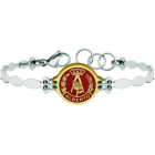 Gold plated bracelet and steel "Medicine"Ref. code: PU2766Stainless steel bracelet with personalized Medicine shield with your name carved in low relief, gold plated and stove enameled.We have all professions and careers available: Advocacy (Lawyer / Law), Commercial Agent, Quantity Surveyor, Architect (Architecture), ATS (Nursing), Fine Arts, Biological Sciences (Biology), Exact Sciences, Physical Sciences, Political Sciences, Political and Economic Sciences, Chemical Sciences, Commerce, Draftsman, Economics, Business, Pharmacy, Philosophy and Letters, Geography, Geological (Geology), Social Graduate, Computer Science, Agricultural Engineering, Civil Engineering, Electronic Engineering, Forestry Engineering, Mining Engineering, Naval Engineering, Higher Industrial Engineering, Industrial Technical Engineering, Telecommunications Engineering, Textile Engineering, Jewelry, Teaching, Medicine, Music, Psychology, Topography, Dentistry, Optics, Journalism, Veterinary Medicine.And if we don't have yours, please contact us.Size: 19x16mm.