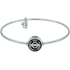 Businessmen's bracelet in enameled sterling silver and steelRef. code: PU2779Polished stainless steel bracelet with enameled and sterling silver engraved Empresariales shield.We have all professions and careers available: Advocacy (Lawyer / Law), Commercial Agent, Quantity Surveyor, Architect (Architecture), ATS (Nursing), Fine Arts, Biological Sciences (Biology), Exact Sciences, Physical Sciences, Political Sciences, Political and Economic Sciences, Chemical Sciences, Commerce, Draftsman, Economics, Business, Pharmacy, Philosophy and Letters, Geography, Geological (Geology), Social Graduate, Computer Science, Agricultural Engineering, Civil Engineering, Electronic Engineering, Forestry Engineering, Mining Engineering, Naval Engineering, Higher Industrial Engineering, Industrial Technical Engineering, Telecommunications Engineering, Textile Engineering, Jewelry, Teaching, Medicine, Music, Psychology, Topography, Dentistry, Optics, Journalism, Veterinary Medicine.And if we don't have yours, please contact us.Size: 14x14mm.