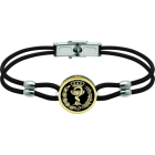 Bracelet in gold and leather "Pharmacy"Ref. code: PU28252mm thick leather bracelet with the Pharmacy shield carved in low relief, gold plated and stove enameled.We have all professions and careers available: Advocacy (Lawyer / Law), Commercial Agent, Quantity Surveyor, Architect (Architecture), ATS (Nursing), Fine Arts, Biological Sciences (Biology), Exact Sciences, Physical Sciences, Political Sciences, Political and Economic Sciences, Chemical Sciences, Commerce, Draftsman, Economics, Business, Pharmacy, Philosophy and Letters, Geography, Geological (Geology), Social Graduate, Computer Science, Agricultural Engineering, Civil Engineering, Electronic Engineering, Forestry Engineering, Mining Engineering, Naval Engineering, Higher Industrial Engineering, Industrial Technical Engineering, Telecommunications Engineering, Textile Engineering, Jewelry, Teaching, Medicine, Music, Psychology, Topography, Dentistry, Optics, Journalism, Veterinary Medicine.And if we don't have yours, please contact us.Size: 16x16mm.