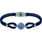 Bracelet Bouton Charro argent et cuir 12mmReferencia: PU2867Bracelet en cuir de 3 mm avec bouton Charro de 12 mm en argent sterling émaillé à la main.Medida: 12x12mm.