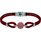 Charro Button Bracelet silver and leather 12mmRef. code: PU28673mm leather bracelet with 12mm Charro Button made in sterling silver enameled by hand.Size: 12x12mm.