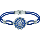 Pulsera Boton Charro plata y cuero 22mmReferencia: PU2868Pulsera de cuero de 2mm con Boton Charro de 22mm fabricado en plata de ley esmaltada a mano.Medida: 22x22mm.