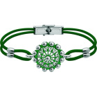 Charro Button Bracelet silver and leather 22mmRef. code: PU28682mm leather bracelet with 22mm Charro Button made in sterling silver enameled by hand.Size: 22x22mm.