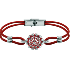 Pulsera Boton Charro plata y cuero 16mmReferencia: PU2869Pulsera de cuero de 2mm con Boton Charrode 16mm  fabricado en plata de ley esmaltada a mano.Medida: 16x16mm.