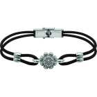 Charro Button Bracelet silver and leather 12mmRef. code: PU28702mm leather bracelet with 12mm Charro Button made in sterling silver enameled by hand.Size: 12x12mm.