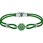 Charro Button Bracelet silver and leather 12mmRef. code: PU28702mm leather bracelet with 12mm Charro Button made in sterling silver enameled by hand.Size: 12x12mm.