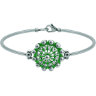 Pulsera Boton Charro plata y acero 22mmReferencia: PU2874Pulsera de acero con Boton Charro de 22mm fabricado en plata de ley esmaltada a mano.Medida: 22x22mm.