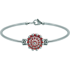 Pulsera Boton Charro plata y acero 16mmReferencia: PU2875Pulsera de acero con Boton Charro de 16mm fabricado en plata de ley esmaltada a mano.Medida: 16x16mm.