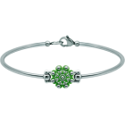 Pulsera Boton Charro plata y acero 12mmReferencia: PU2876Pulsera de acero con Boton Charro de 12mm fabricado en plata de ley esmaltada a mano.Medida: 12x12mm.