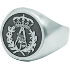 Carved silver Architecture SealRef. code: SR0367Seal ring made of sterling silver with carved shield of the College of Architects.We have all professions and careers available: Advocacy (Lawyer / Law), Commercial Agent, Quantity Surveyor, Architect (Architecture), ATS (Nursing), Fine Arts, Biological Sciences (Biology), Exact Sciences, Physical Sciences, Political Sciences, Political and Economic Sciences, Chemical Sciences, Commerce, Draftsman, Economics, Business, Pharmacy, Philosophy and Letters, Geography, Geological (Geology), Social Graduate, Computer Science, Agricultural Engineering, Civil Engineering, Electronic Engineering, Forestry Engineering, Mining Engineering, Naval Engineering, Higher Industrial Engineering, Industrial Technical Engineering, Telecommunications Engineering, Textile Engineering, Jewelry, Teaching, Medicine, Music, Psychology, Topography, Dentistry, Optics, Journalism, Veterinary Medicine.And if we don't have yours, please contact us.Size: 16x16mm.